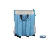 MOCHILA NEVERA COLOR AZUL/GRIS CLARO 10 L