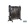 RADIADOR DE MICA NEGRO MODELO ASTANA 2000W