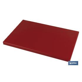 TABLA CORTE  ROJO 40X30X1,5 CM. MODELO BRESA