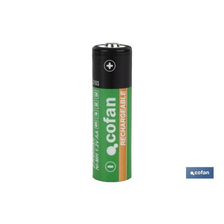 BLISTER 4 PILAS RECARGABLES AA 2300MAH VENTA UNITARIA