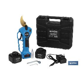 TIJERAS DE PODAR ELÉCTRICAS CON BATERÍAS Ø40 MM LI-ION 25V 2AH