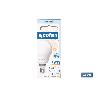 BOMBILLA LED ESFÉRICA E14 6.5 W 806 LM 6500 K