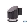 APLIQUE LED SOLAR NEGRO CON SENSOR 3,7 V 1,2 AH IP65 3000 K 120 X 90 X 120 MM