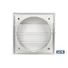 REJILLA DE VENTILACIÓN ABS BLANCO LAMAS MÓVILES Ø15 CM   CAJA 5 UNID.
