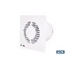 EXTRACTOR DE AIRE AXIAL SILENCIOSO 7,8 W 150 X 131 MM Ø100 MM
