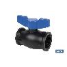 VÁLVULA DE BOLA ROSCA H-H PP PN16 1 1/4 X 1 1/4 VENTA UNITARIA