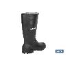 BOTA ALTA DE AGUA PVC NEGRA TALLA 38