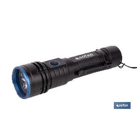 LINTERNA HIGH POWER LED DE 2000 LM CON 5 FUNCIONES Ø 40 X 148 MM