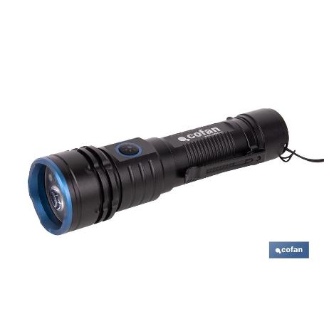 LINTERNA HIGH POWER LED DE 2000 LM CON 5 FUNCIONES Ø 40 X 148 MM