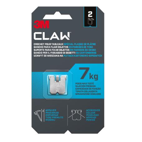 3M CLAW GANCHO PAREDES PLADUR-YESO 7 KG 3PH7-2WMR 7100269137