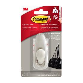 3M PERCHA COMMAND NIQUEL PUL. MEDIANA  1,3 KG  FC12 7100352600