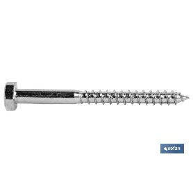 DIN 571 M-6 X 30 INOX A-4   CAJA 100 UNID.