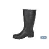 BOTA ALTA DE AGUA PVC NEGRA TALLA 41