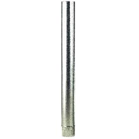 WOLFPACK TUBO ESTUFA ACERO GALVANIZADO Ø 110 MM, IDEAL ESTUFAS DE LEÑA, CHIMENEA, ALTA RESISTENCIA, CONDUCTO HUMOS
