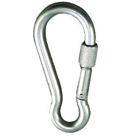 Mosqueton bombero con seguro  8x 80 mm. uso domestico MOSQUETON BOMBERO CON SEGURO  8X 80 MM. USO DOMESTICO