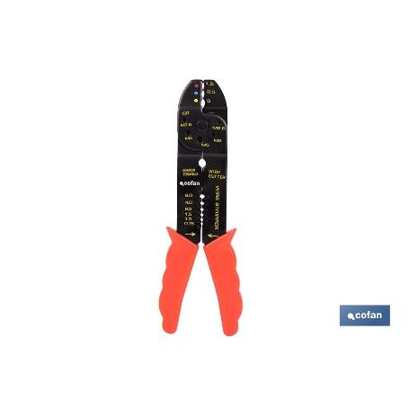 ALICATE TERMINALES AISLADOS 200 MM.