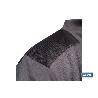 SUDADERA RANGER CUELLO CREMALLERA 280GMS GRIS-NEGRO T-M