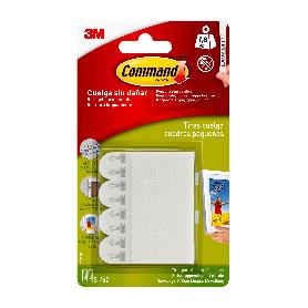 3M TIRAS COMMAND COLGAR CUADROS BLANCAS 1,8 KG 17202 7100336859