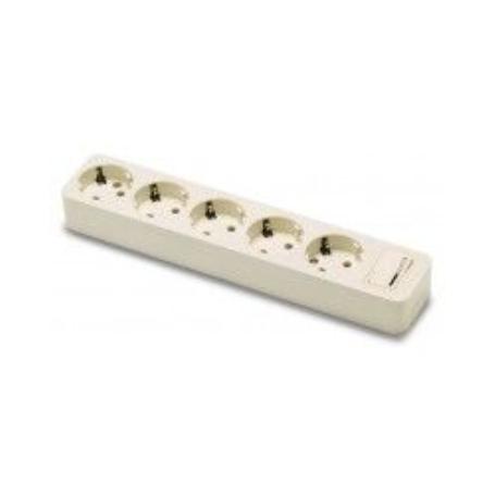 BASE MULTIPLE 5 TOMAS S/CABLE C/INT. (REF.2525)