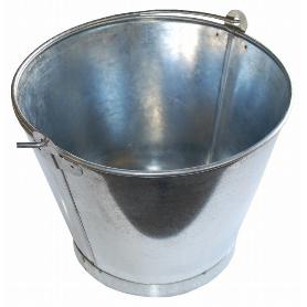 Cubo zinc asa lisa 11 27.5x22 (8 litros)