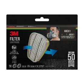 3M FILTROS COMBINADOS GASES ABEK1 6059-1 7100330414