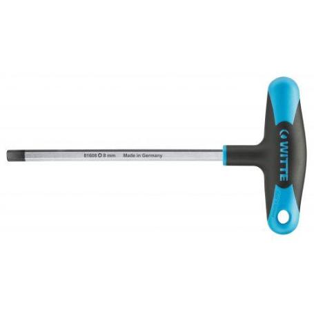 WITTE-81610-LLAVE EN T HEXAGONAL PRO (10X200)