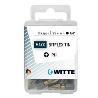 WITTE-4284229-5 PUNTAS EN CAJITA DE PLÁSTICO LARGO 25 MM (PH 2 BITFLEX TIN)
