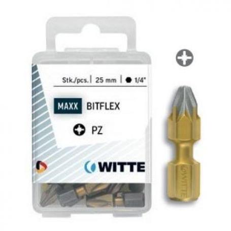 WITTE-428013-5 PUNTAS EN CAJITA DE PLÁSTICO LARGO 25 MM (PZ 3 DIAMOND FLEX)