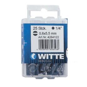 WITTE-426432-15 PUNTAS EN CAJITA DE PLÁSTICO LARGO 25 MM (PL 5,5 TIN)