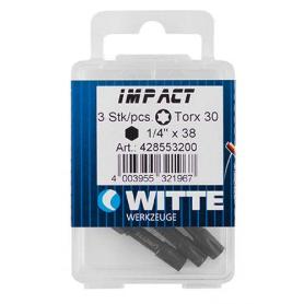 WITTE-428557-3 PUNTAS DE IMPACTO EN CAJITA DE PLÁSTICO PH 3