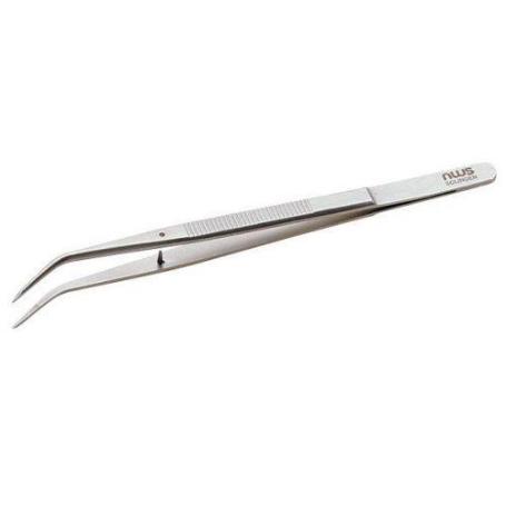 NWS-028C-155-PINZAS PRECISIÓN SOLDADURA ACODADAS INOX