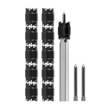 RUKO-101104-JUEGO DE 13 PIEZAS FRESA PARA PUNTOS DE SOLDADURA