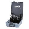 RUKO-102152RO-JUEGO DE 6 AVELLANADORES CÓNICOS DIN 335 TIPO C 90° HSS EN CAJA DE PLÁSTICO