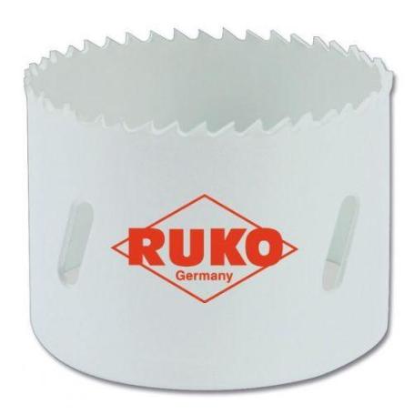 RUKO-126114-CORONA PERFORADORA HSS-CO 8 BIMETAL CON DENTADO FINO (DIAMETRO  114 MM)