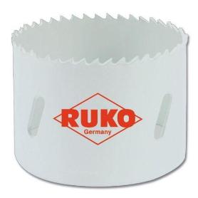 RUKO-126168-CORONA PERFORADORA HSS-CO 8 BIMETAL CON DENTADO FINO (DIAMETRO  168 MM)