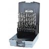 RUKO-214214RO-JUEGO DE 19 BROCAS HSS RECTIFICADAS EN CAJA DE PLÁSTICO
