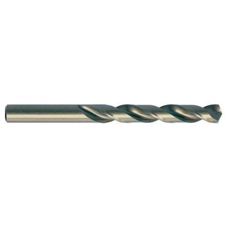 RUKO-2150725-PACK DE 10 BROCAS HELICOIDALES DIN 338 TIPO N HSS-CO 5 COBALTO RECTIFICADA CON AUTOCENTRADO (DIAMETRO 