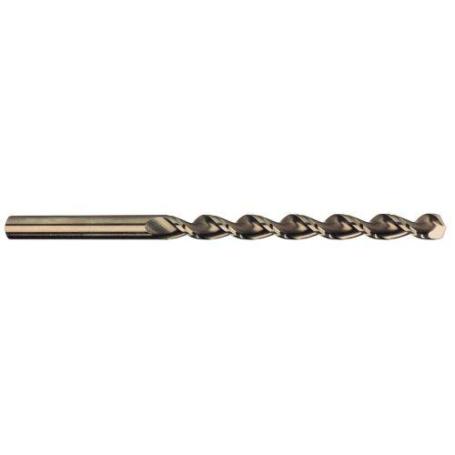 RUKO-253065-PACK DE 10 BROCAS HELICOIDALES LARGAS DIN 340 TL 3000 HSS-CO 5 COBALTO RECTIFICADA CON AUTOCENTRADO (DI