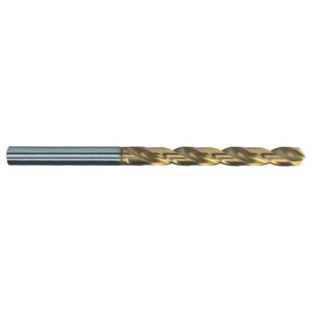 RUKO-2500575T-PACK DE 10 BROCAS HELICOIDALES DIN 338 TIPO N HSS-TIN RECTIFICADA CON AUTOCENTRADO (DIAMETRO  5,75 MM