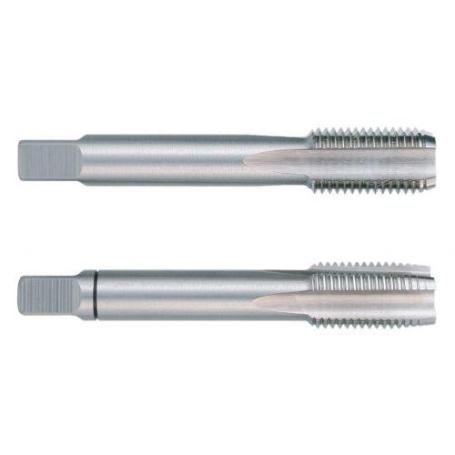 RUKO-235041-JUEGO DE 2 MACHOS PARA ROSCAR A MANO MF DIN 2181 HSS RECTIFICADOS CON ROSCA MF4 X 0,5 MM