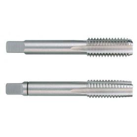 RUKO-236118-JUEGO DE 2 MACHOS PARA ROSCAR A MANO G DIN 5157 HSS RECTIFICADOS CON ROSCA G 1 1/8