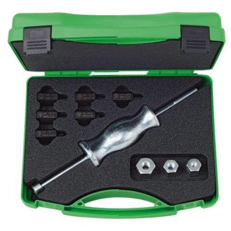 KUKKO-KS-22-01-JUEGO EXTRACCIÓN DE PIEZAS ROSCADAS CON MARTILLO DESLIZANTE (M3-M10)