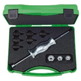 KUKKO-KS-22-02-JUEGO EXTRACCIÓN DE PIEZAS ROSCADAS CON MARTILLO DESLIZANTE (ROSCA GA Y VM)