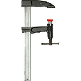 TURNUS-497-250-TORNILLO DE APRIETE CON ÉMBOLO MANGO EN T 2500X140 MM RIEL 35X9 MM