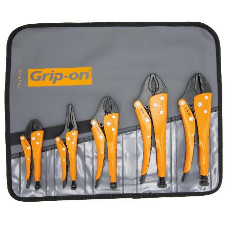 GRIP-ON-BK-SET5-89-KIT BÁSICO DE 5 TENAZAS GRIP BK-SET5