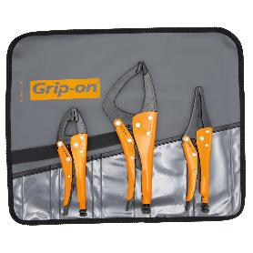 GRIP-ON-GK-SET3-89-KIT GARAGE DE 3 TENAZAS GRIP GK-SET3