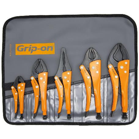 GRIP-ON-GK-SET5-89-KIT GENERAL DE 5 TENAZAS GRIP GK-SET5