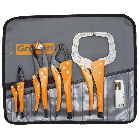 GRIP-ON-WK-SET5-89-KIT SOLDADOR DE 5 TENAZAS GRIP WK-SET5