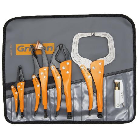 GRIP-ON-WK-SET5-89-KIT SOLDADOR DE 5 TENAZAS GRIP WK-SET5