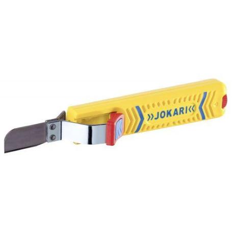 JOKARI-J10281-CUCHILLO PELACABLES SECURA N  28G CON CUCHILLA RECTA (DIAMETRO  8-28 MM)